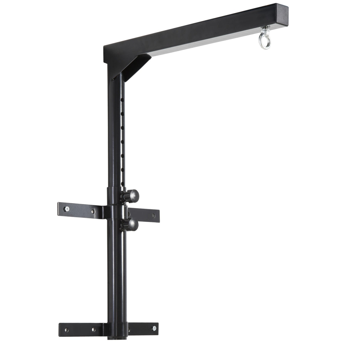 220lbs Wall Mounted Punching Bag Hanger, Adjustable Height Punching Bag Holder for Boxing and MMA Training