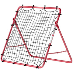 Soccer Rebounder Net, 3.5 x 3ft Easy Setup Bounce Back Net with 5 Adjustable Angles