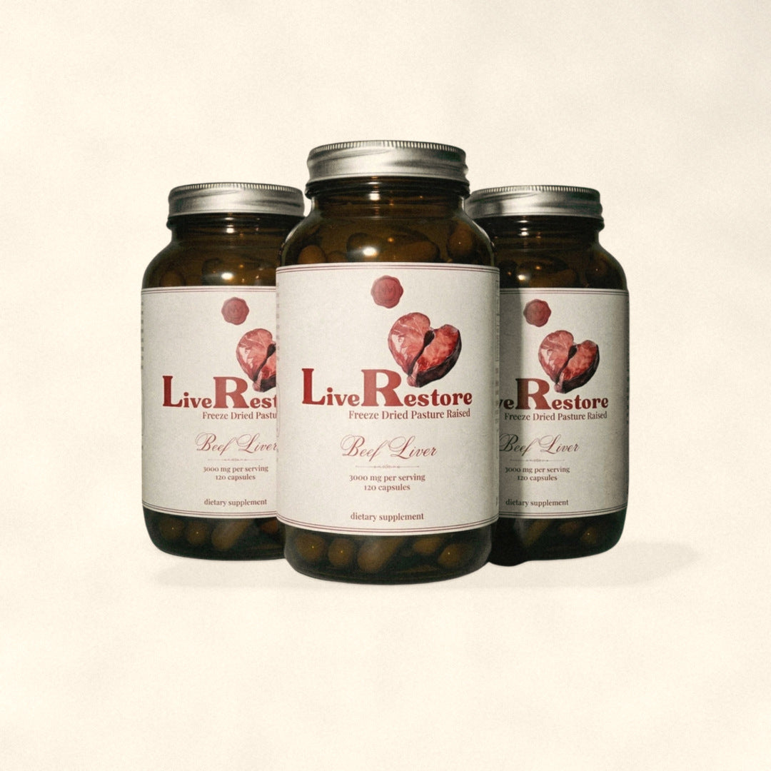 LiveRestore (Beef Liver) Bundle of 3