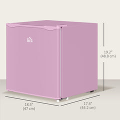 1.1 Cu. Ft. Mini Freezer, Compact Upright Freezer with Reversible Door, Removable Shelf, Adjustable Temperature, Black