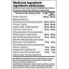 Mammoth SHOCK (High-Stim Pre-workout), 40 Servings