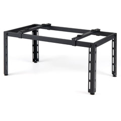 Mini Split Ground Stand Adjustable for 9000-36000 BTU Ductless Air Conditioners Heat Pump-Black