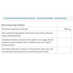 Naka Platinum MAGNESIUM CITRATE POWDER, 600g