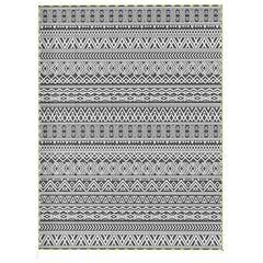 Outdoor Rug Carpet with USB Lights Reversible Patio Rug with Carry Bag for Camping 12' x 9'