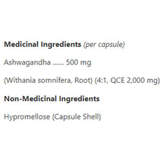 Nutridom ASHWAGANDHA 2000, 60 VCaps