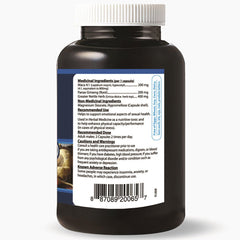 Nutridom INKA WILD PERU MACA w/ GINSENG, 90 VCaps