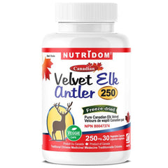 Nutridom VELVET ELK ANTLER 250, 30 VCaps
