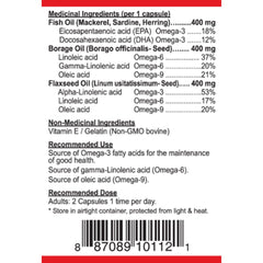 Nutridom OMEGA 369, 120 Softgels
