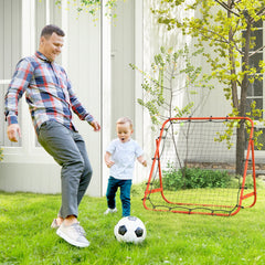 Volleyball Rebounder Net, Adjustable Soccer Rebounder, Baseball Volleyball Training Equipment Aid, Blue
