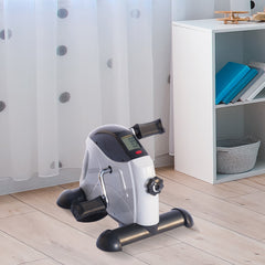 Portable Mini Exercise Bike Desk Pedal Indoor Cycle Fitness Hand Foot Exercise Machine w/ LCD Display