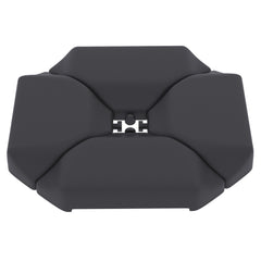 4PCs Cantilever Umbrella Base Weights for Offset Banana Parasol, HDPE Water or Sand Filled Patio Umbrella Weights