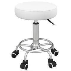 Adjustable Swivel Salon Stool Hydraulic PU Barber Rolling Massage Tattoo Chair Bar Beauty SPA Seat, Black