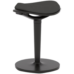 Standing Desk Stool, Ergonomic Wobble Chair, Adjustable Leaning Stool for Office Desks, with Rocking Motion, Black