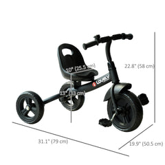 Kids Tricycle for Children Ages 18+ Months, Indoor Outdoor Toddler Trike for Boy and Girl Birthday