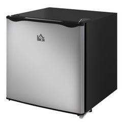 1.1 Cu. Ft. Mini Freezer, Compact Upright Freezer with Reversible Door, Removable Shelf, Adjustable Temperature, Black