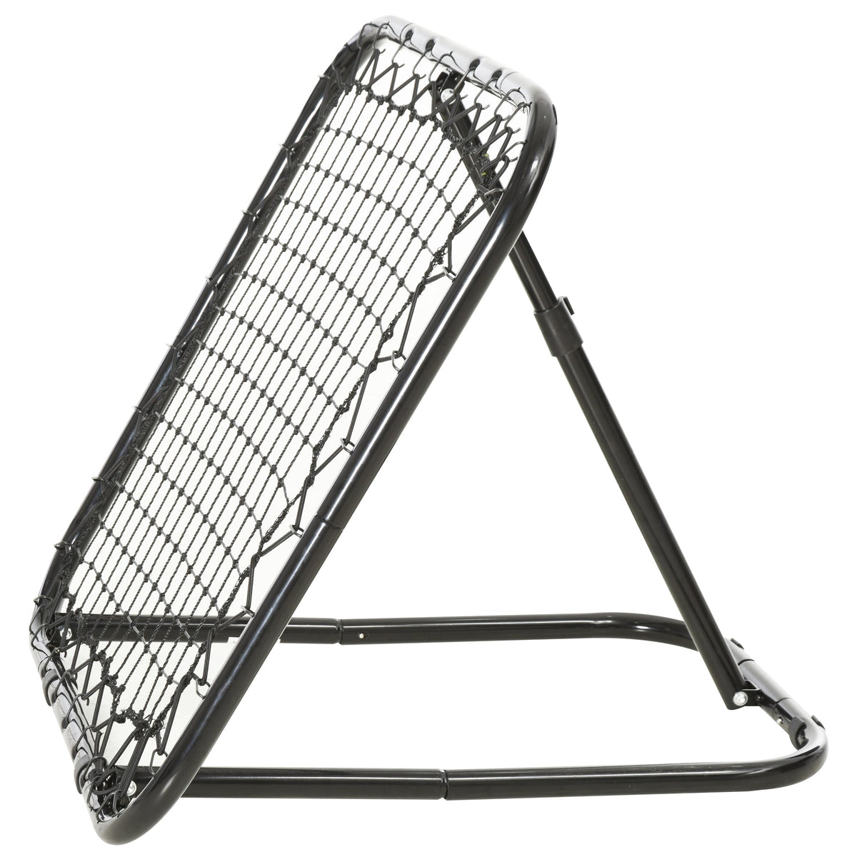 Soccer Rebounder Net, 3' x 3', Angle Adjustable Baseball Rebounder Net Training Equipment Aid with Quick Folding Design for Teens & Adults, Kickback Target Goal Play