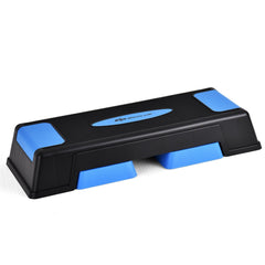 Aerobic Exercise Stepper Trainer with Adjustable Height-Blue