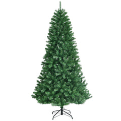 7 FT Pre-Lit Christmas Tree with Remote, Colour Changing LEDs, 4 Colours and 9 Lighting Modes