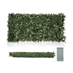 Artificial Lily Leaf Privacy Fence for Garden Yard Balcony Deck