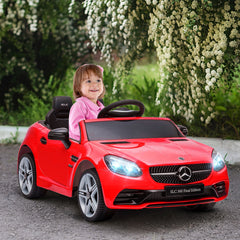 12V Ride On Car with Parent Remote Control Two Motors Music Lights Suspension Wheels for 3-6 Years Pink