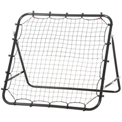 Volleyball Rebounder Net Football Training Aid Kickback Target Play Red