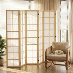 3 Panel Room Divider, 5.6 ft Folding Wall Divider Room Partition for Home Office, Bedroom, Black