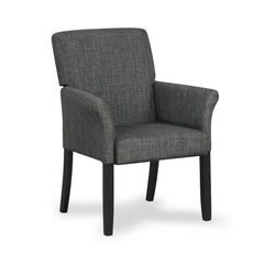 Executive Guest Chair Reception Waiting Room Arm Chair-Gray
