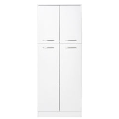 61" Pantry Cabinet, Kitchen Pantry Storage Cabinet with 2 Doors and Adjustable Shelves, Freestanding Storage Cabinet