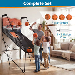 Foldable Basketball Arcade Game with 8 Exciting Playing Modes [Best Seller in the US]