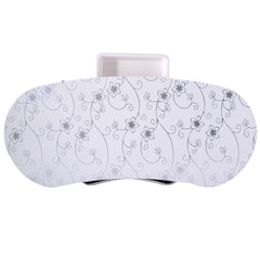 Foldable Portable Manicure Table with Drawer Casters and Cushion-White