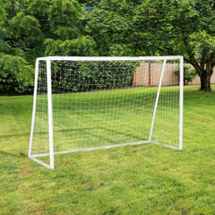 9.8 x 6.6ft Soccer Goal, Portable Soccer Practice Net with PE Net for Backyard, Garden, Park, Beach