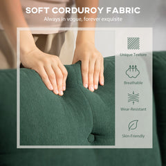 Sectional Sofa with Changeable Chaise Lounge, 3 Seat L-Shaped Small Space Sofa, Upholstered Couch for Small Space, Dark Grey
