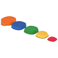 Ladybug Balance Stepping Stones for Promoting Balance Coordination and Strength, Outdoor & Indoor Obstacle Course