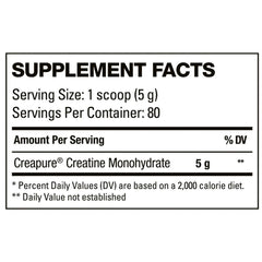 HD Muscle CREAHD (Creapure), 80 Servings