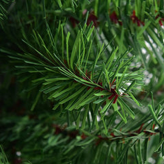 3 FT Tabletop Artificial Christmas Tree with Hessian Wrapped Base, Unlit