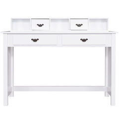 Home Office Writing Mission Computer Desk with 4-Drawer