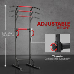 Power Tower, Pull Up Bar, Dip Station for Home Office Gym Multi-Function Workout Equipment