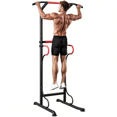Power Tower, Pull Up Bar, Dip Station for Home Office Gym Multi-Function Workout Equipment