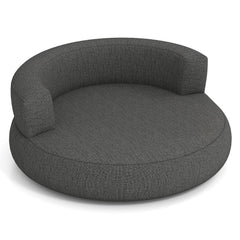 Inflatable Lounger Air Sofa with Detachable Cover-Gray