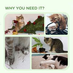 Cat Tower Condo for Indoor Cats, Small Cat Tree with Jute Scratching Posts, Top Perch, Dangling Balls, Light Grey