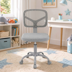 Kids Desk Chair with Adjustable Height-Gray