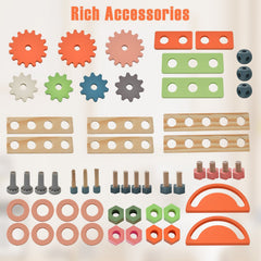 Kids Play Tool Workbench with Realistic Accessories