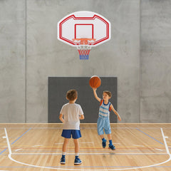 Large Wall Mounted Basketball Hoop with Shatter-proof Backboard