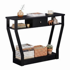 Modern Sofa Accent Table with Drawer