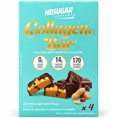 No Sugar Company PROTEIN COLLAGEN BAR, 4 Bars/Box