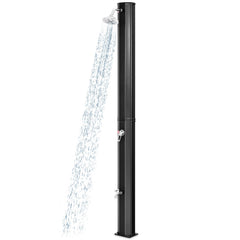 Outdoor Solar Heating 7.2 Ft Adjustable Shower Head