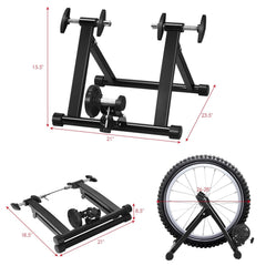 Portable Folding Steel Bicycle Indoor Exercise Training Stand