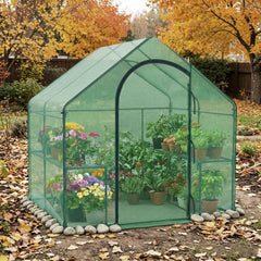 Portable Outdoor Warm House with PE Cover and Roll-up Zippered Door