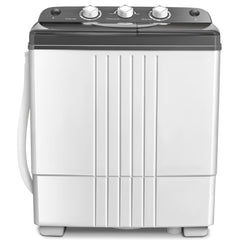 20 lbs Portable Semi-Automatic Twin-tub Washing Machine