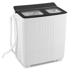 Portable Washing Machine with 18 LBS Washer and 8 LBS Spinner Combo-Blue